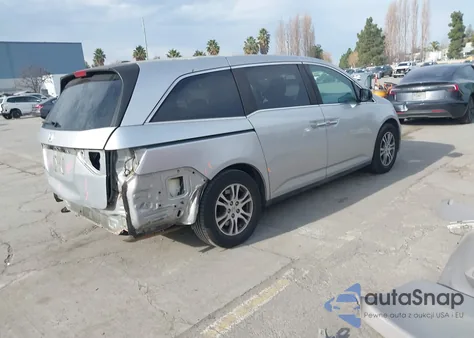 2011 Honda Odyssey Ex-L z USA, uszkodzony, nr VIN 5FNRL5H65BB001444